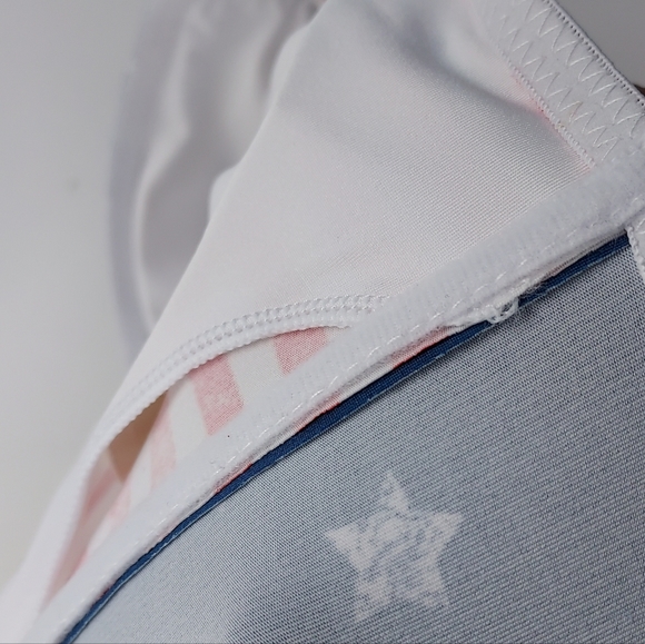 NWT Patriotic Bikini Top Strapless Size 1X 85% Polyester 15% Spandex - Picture 8 of 10